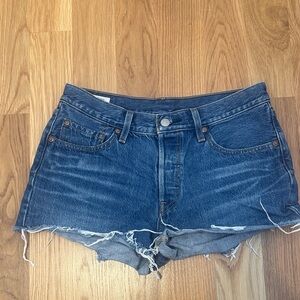 Levi's Classic Blue Jean Shorts